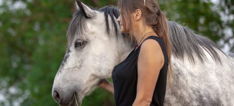 Sandra Ruzicka und ihr Pferd